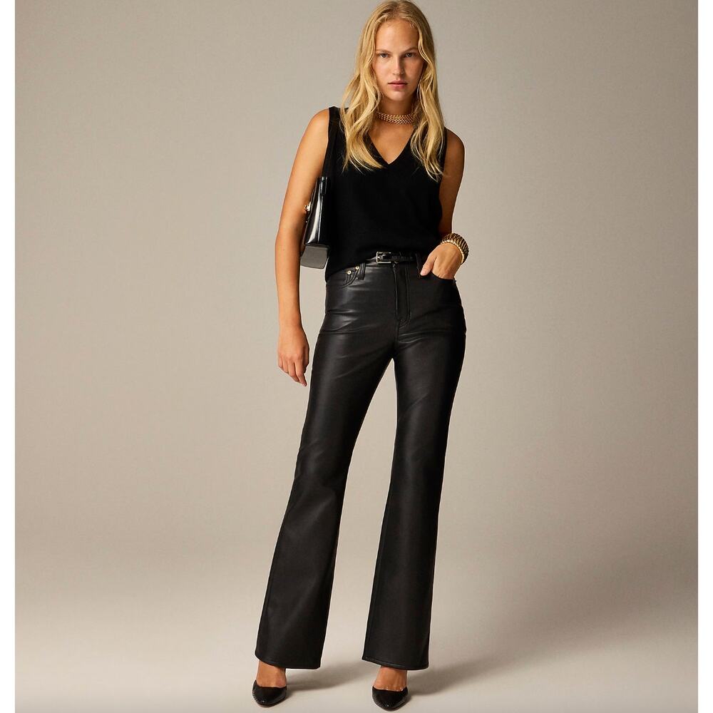 J. Crew Black Flare Pants